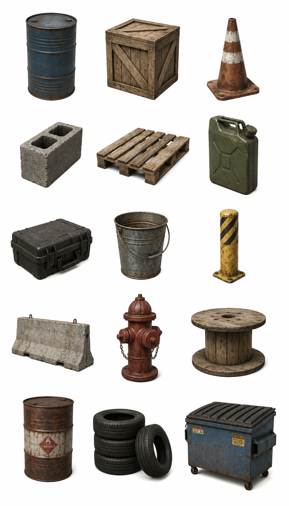 PBR Industrial City Asset Pack