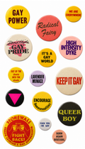 Vintage Pride Buttons