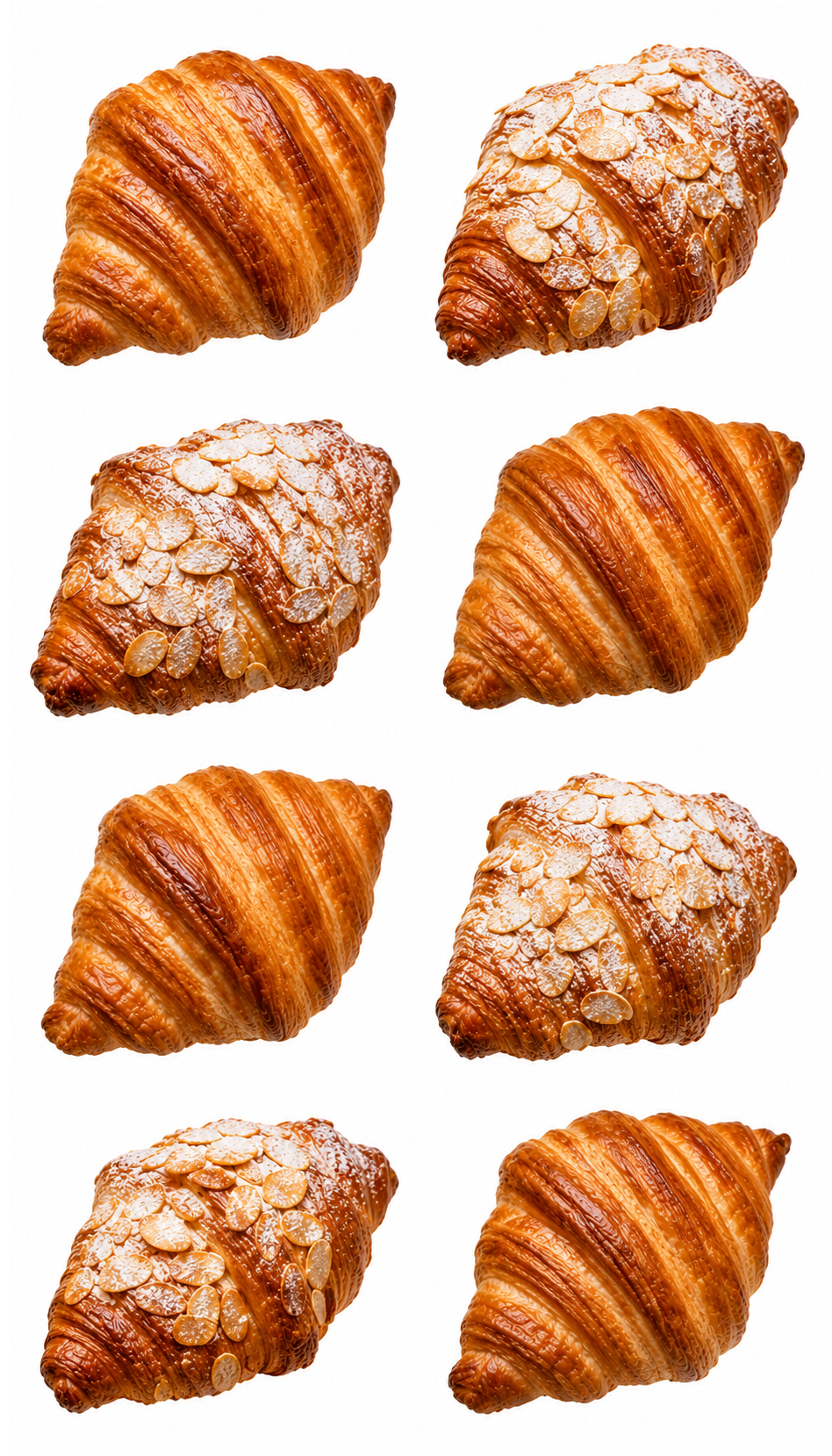 Plain & Almond Croissants